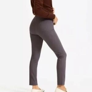 NWT Everlane The Side Zip Work Pant 12 Slate Grey